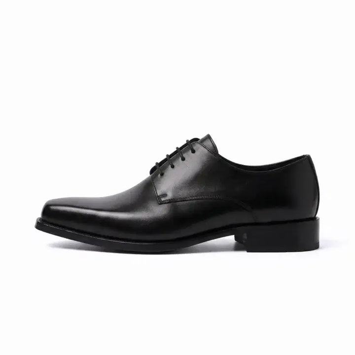 [BUNJANG] Handmade Leather Dress Shoes - Black / 남자 수제화구두(브랜드샘플)