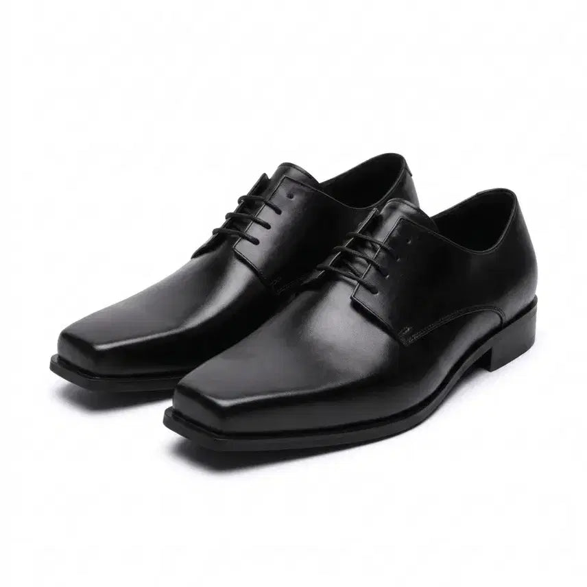 [BUNJANG] Handmade Leather Dress Shoes - Black / 남자 수제화구두(브랜드샘플)
