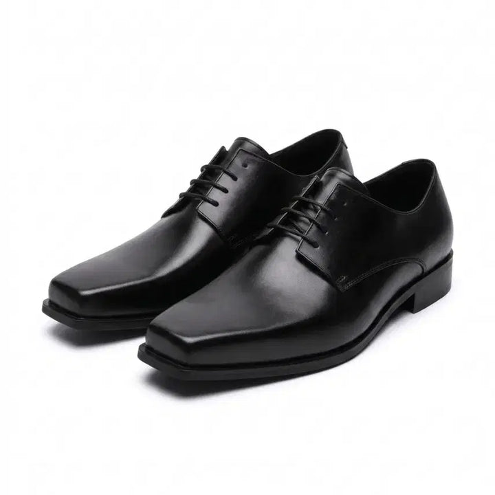[BUNJANG] Handmade Leather Dress Shoes - Black / 남자 수제화구두(브랜드샘플)