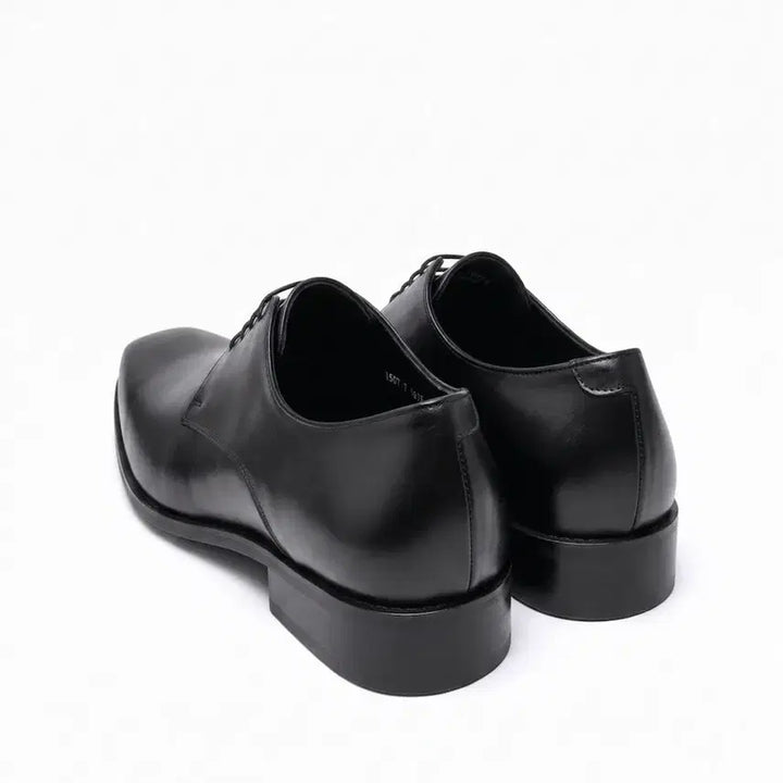 [BUNJANG] Handmade Leather Dress Shoes - Black / 남자 수제화구두(브랜드샘플)
