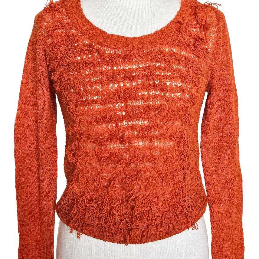 [BUNJANG] Orange Knit Top / very  오렌지 니트