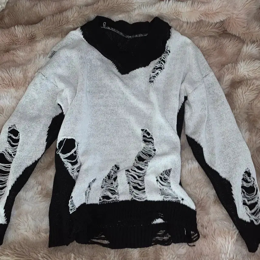 [BUNJANG] Y2K Knit Top / 갸루 y2k 니트 오네갸루