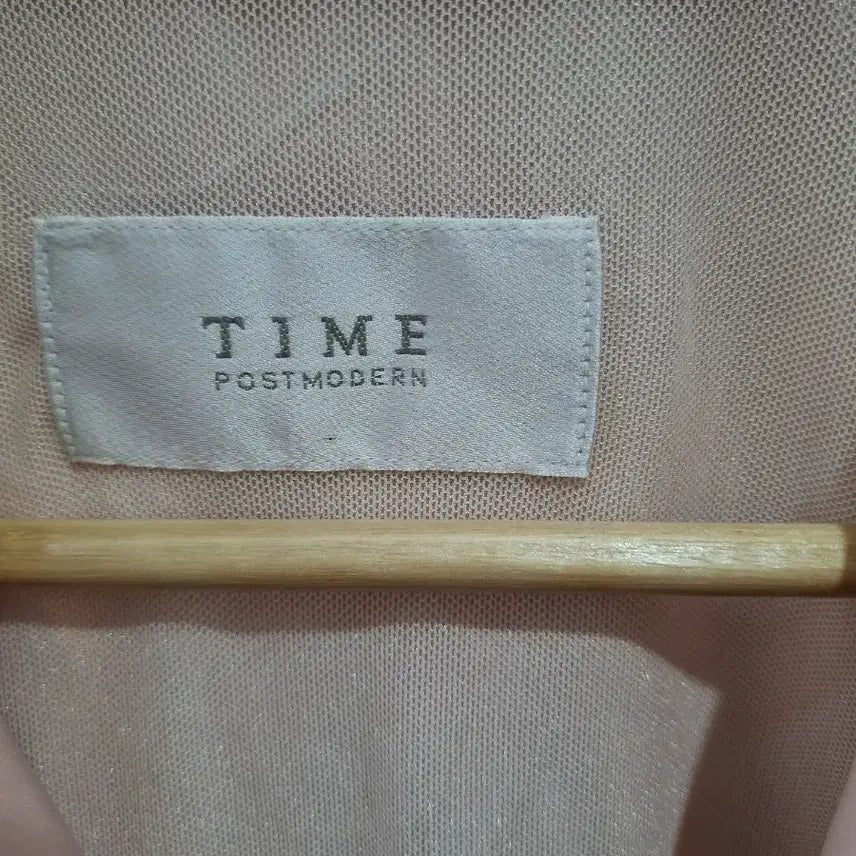 [BUNJANG] TIME Pink Zip-up Jacket / TIME 핑크색 집업 자켓