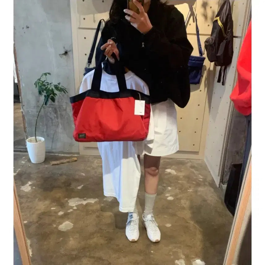 [SOLD OUT] 포터 토트백 레드