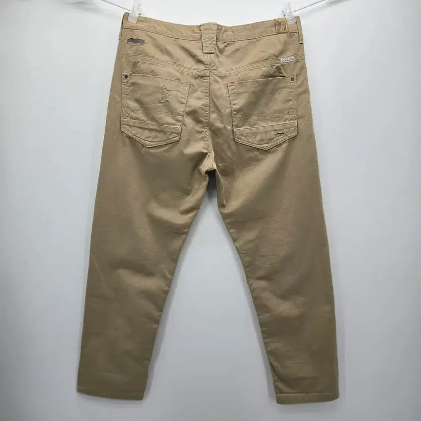 [SOLD OUT] 타미힐피거 베이지 데미지 면청 데님 [D50452]