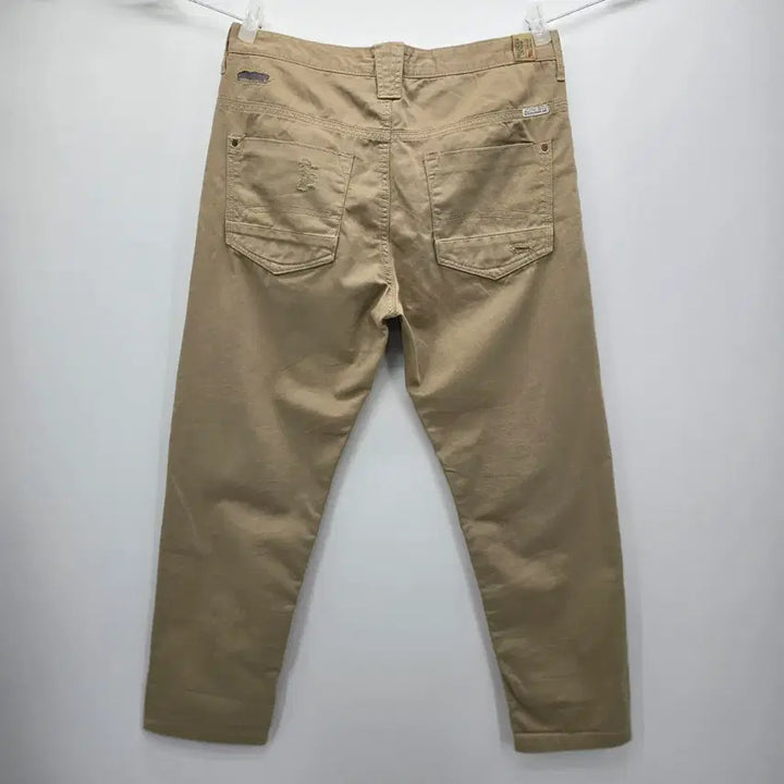 [SOLD OUT] 타미힐피거 베이지 데미지 면청 데님 [D50452]