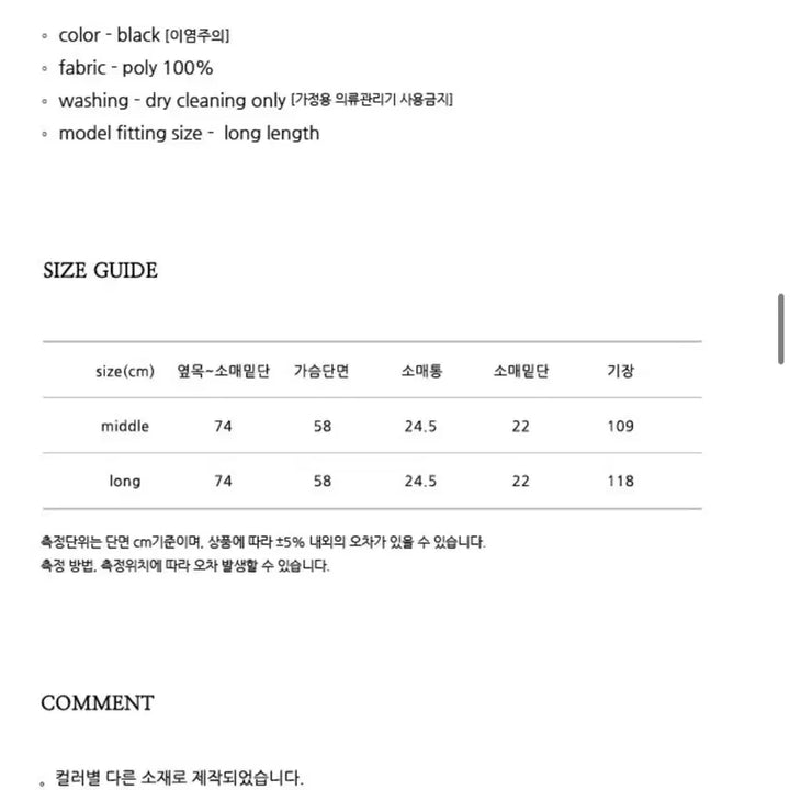 [BUNJANG] NilbyP Black Double Trench Coat / 닐바이피 블랙 더블 트렌치코트 미들 기장