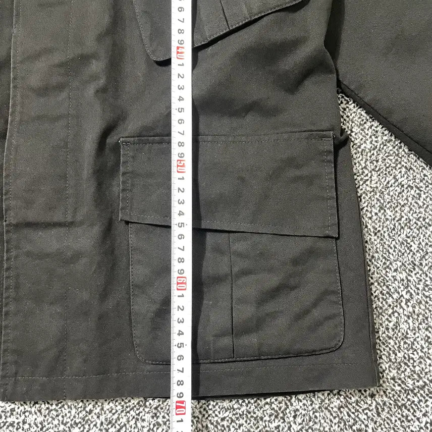 [BUNJANG] Lafayette Store Field Jacket Windbreaker / 빈티지9. 라퍼지스토어 필드자켓 야상 멀티포켓 바람막이 점퍼 블랙