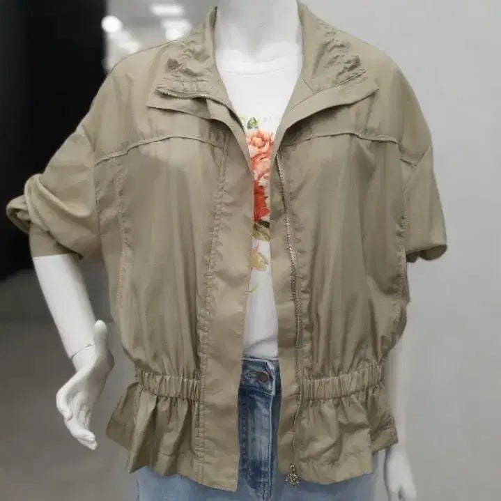 [BUNJANG] DECO Nylon Windbreaker Jacket / DECO 데코 나일론 바람막이 밴딩 자켓/2022ss/S/앨리스/780