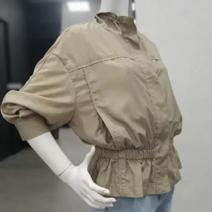 [BUNJANG] DECO Nylon Windbreaker Jacket / DECO 데코 나일론 바람막이 밴딩 자켓/2022ss/S/앨리스/780