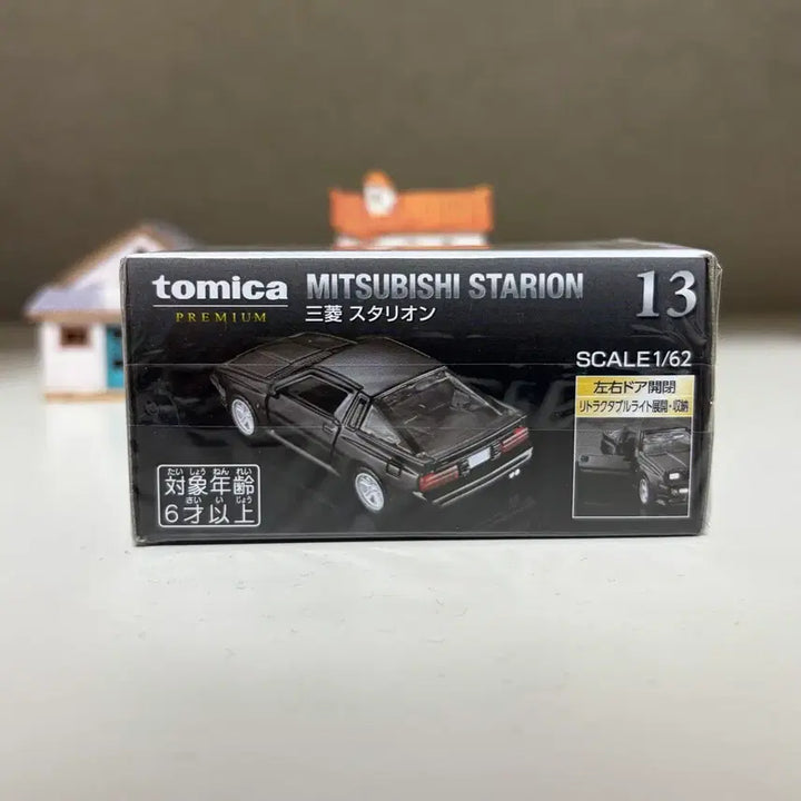 [BUNJANG] Tomica Premium Mitsubishi Starion Black Die-cast Miniature Car / 토미카 프리미엄 미쓰비시 스타리온 블랙 미니카 다이캐스트