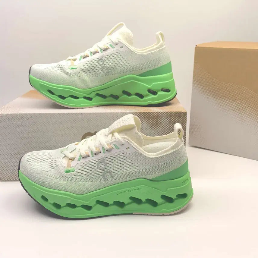 [BUNJANG] ON Cloud Monster Sneakers Green/White EUR:42 / ON 클라우드 몬스터 스니커즈 그린/화이트  EUR:42