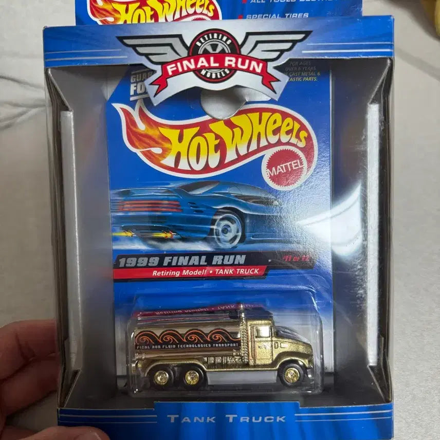 [BUNJANG] Hot Wheels Final Run Tank Truck Gold / 핫휠 파이널런 탱크 트럭 골드색상