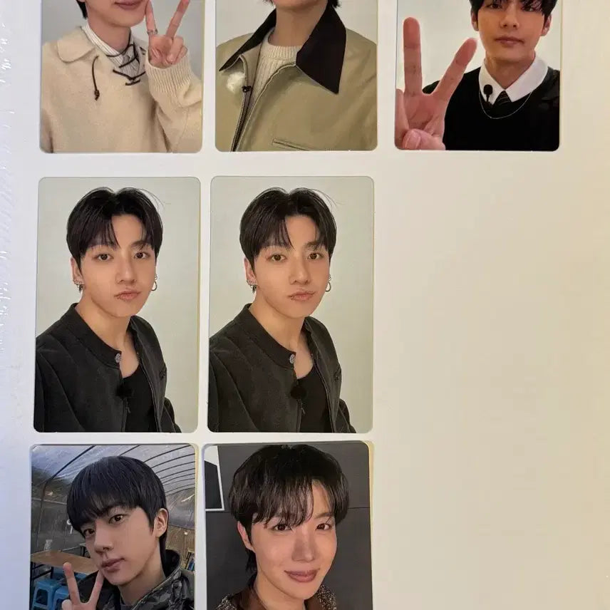 [BUNJANG] BTS Arirang Album Weverse Selfie Photocard POB Bundle Set / 방탄소년단 아리랑 앨범 위버스 셀피 포카+키링 특전 일괄 (위버스)