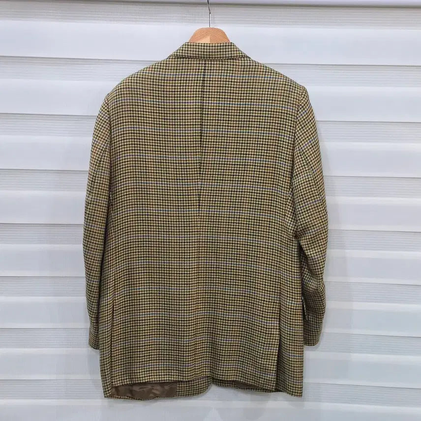 [BUNJANG] Burberry Houndstooth Cashmere Blazer / 80-90s 영국산 버버리 캐시미어100 하운드투스 블레이져- M정도