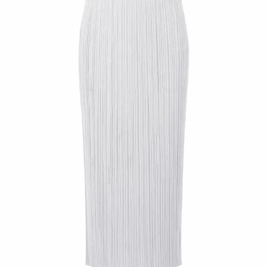 [BUNJANG] Pleats Please Basic Midi Skirt (Black, Grey, Light Grey) / 플리츠플리즈 베이직 스커트 블랙,그레이,라이트그레이