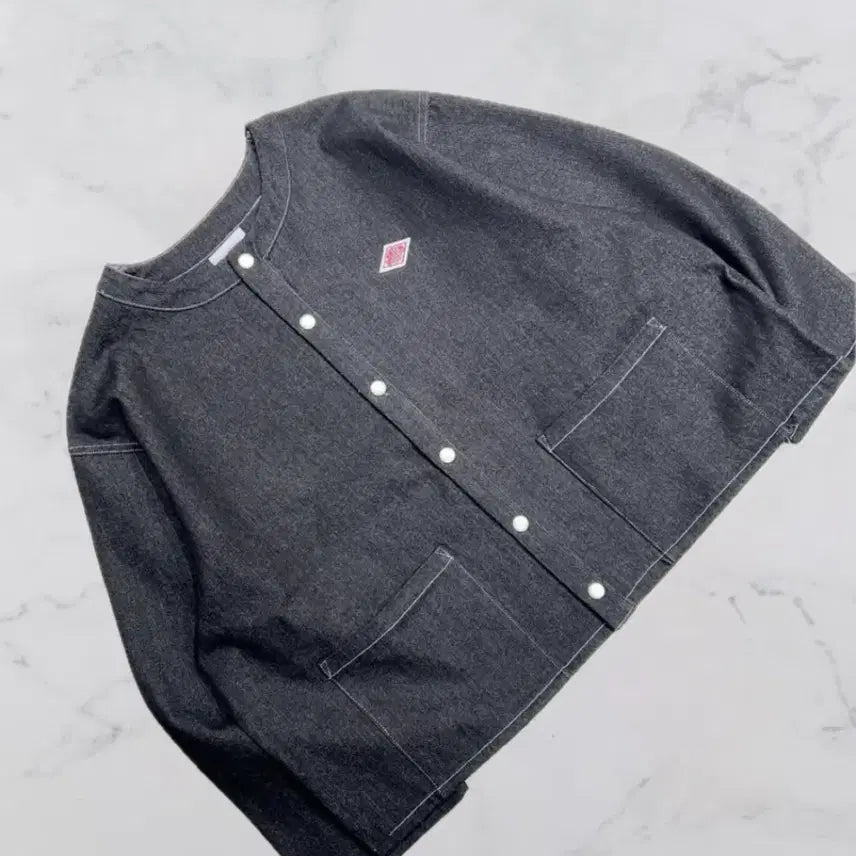 [SOLD OUT] 단톤 데님 자켓 (흑청)