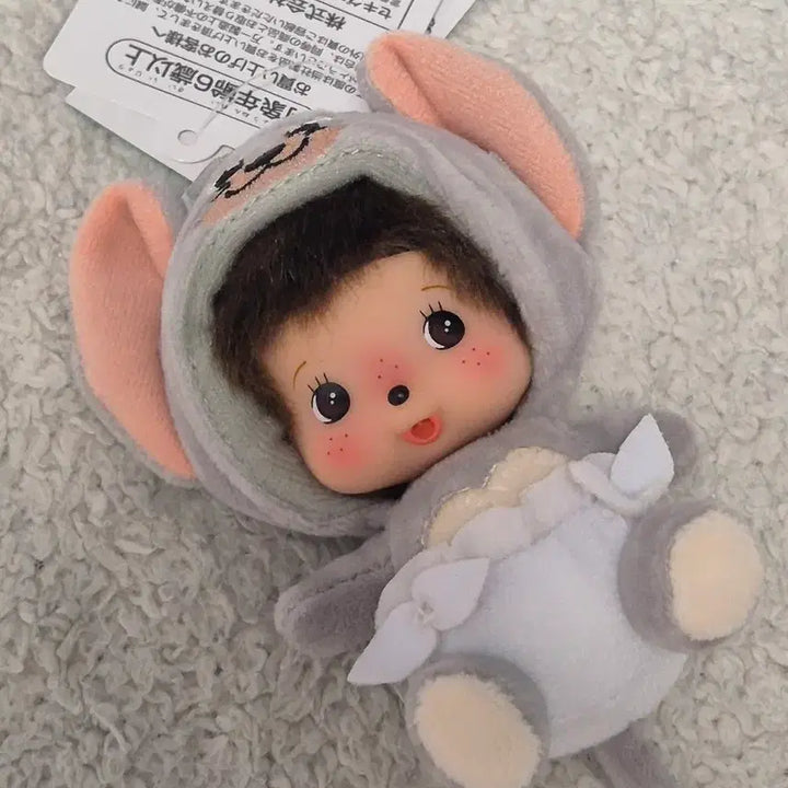 [BUNJANG] Tom and Jerry Bebichhichi Monchhichi Keyring / 톰과 제리 콜라보 베비치치 몬치치 키링 정품 공식 인형