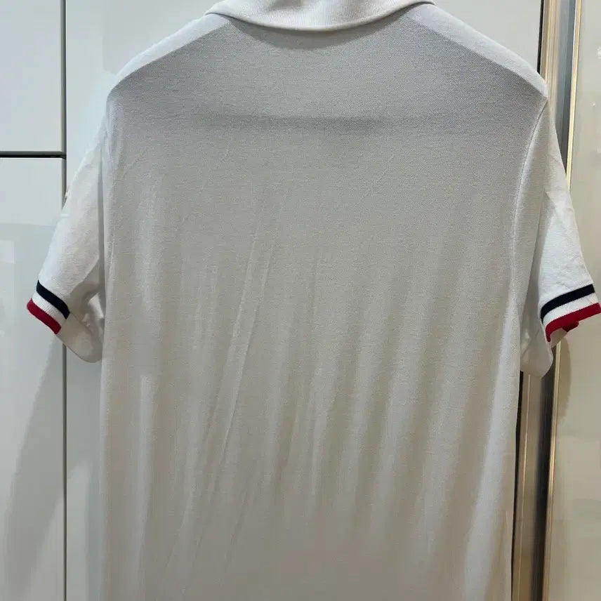 [BUNJANG] Moncler 23FW White PK T-shirt L / 23fw 몽클레어 화이트 pk L 새상품급