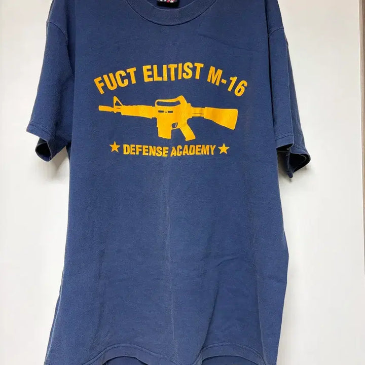 [BUNJANG] [L] 빈티지 90s 퍽트 Fuct Elitist M-16 티셔츠 / [L] 빈티지 90s 퍽트 Fuct Elitist M-16 티셔츠