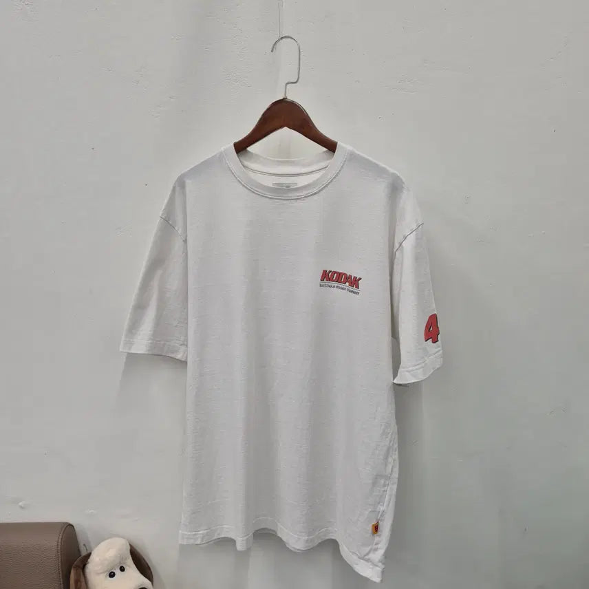 [BUNJANG] Kodak Archive Racing Graphic Oversized Short-Sleeve T-Shirt XL / 코닥 아카이브 레이싱 그래픽 오버핏 반팔 XL