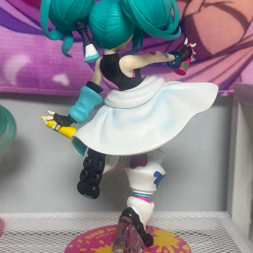 [BUNJANG] Furyu Hatsune Miku Paint Girl Figure / 후류 하츠네 미쿠 페인트걸 피규어