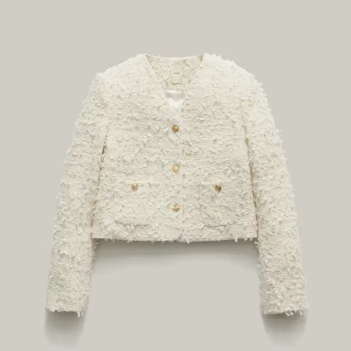 [SOLD OUT] 샵엠 에밀리 트위드 자켓 아이보리 xs