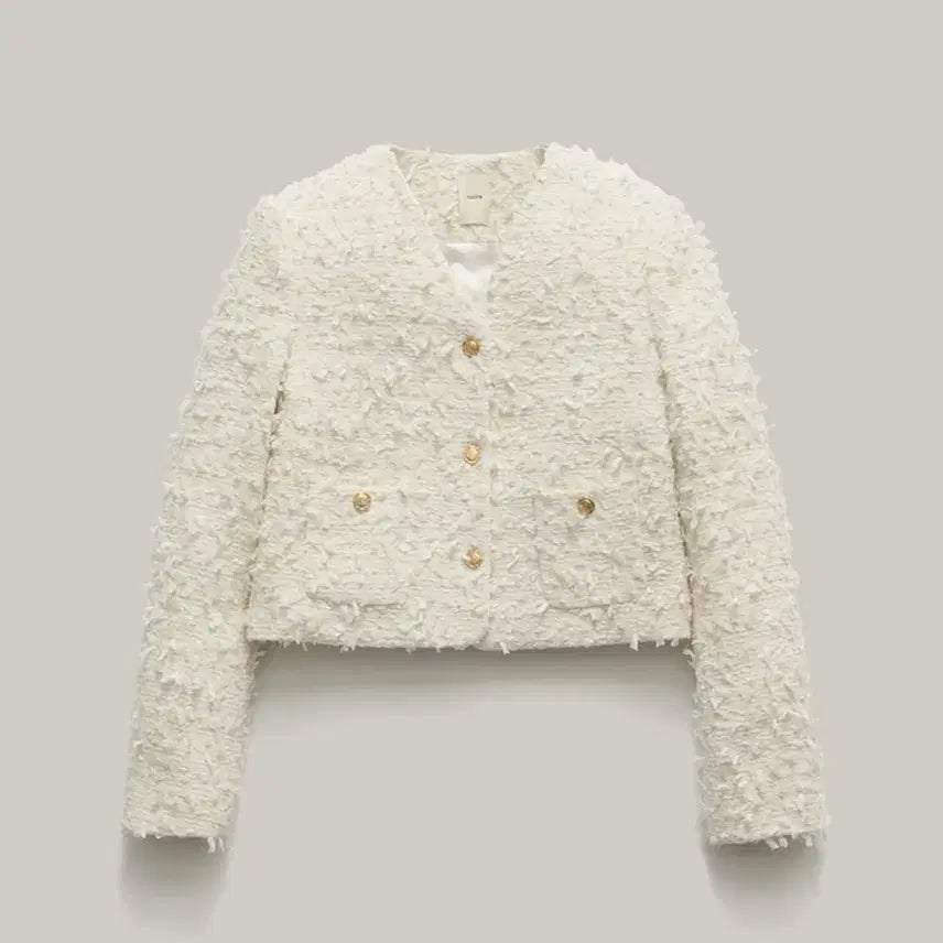 [SOLD OUT] 샵엠 에밀리 트위드 자켓 아이보리 xs