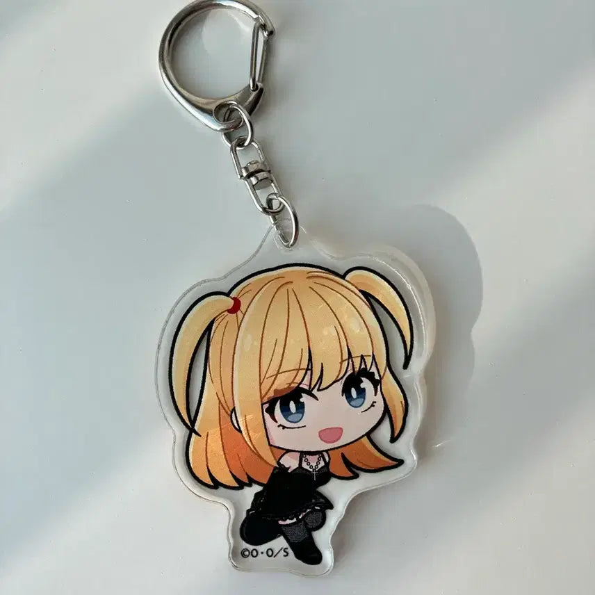 [BUNJANG] Death Note Misa Amane Original Artwork Acrylic Keyring / <급전> 데스노트 미사 원화 후아보카 카드 아크릴 키링