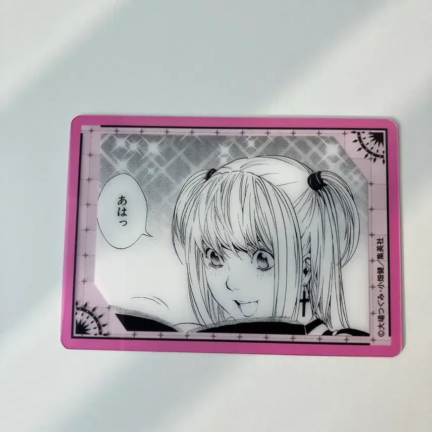 [BUNJANG] Death Note Misa Amane Original Artwork Acrylic Keyring / <급전> 데스노트 미사 원화 후아보카 카드 아크릴 키링