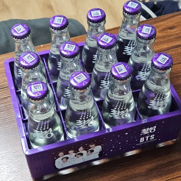 [BUNJANG] BTS Chilsung Cider Limited Edition Collaboration / BTS 칠성사이다 12병 한정판 콜라보