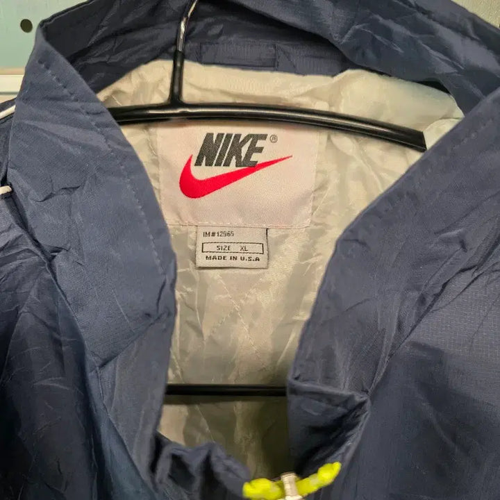 [BUNJANG] Nike Navy Windbreaker Jacket XL / 나이키 네이비 바람막이XL