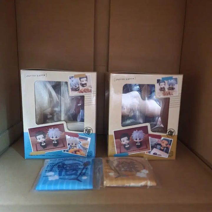 [SOLD OUT] 미개봉)특전포함)주술회전 하라혼 고죠 게토 룩업 피규어 팝니다