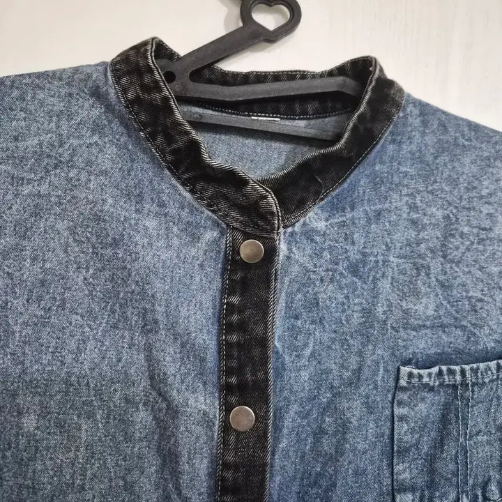 [BUNJANG] Denim Jumpsuit Short Sleeve / 데님 점프수트 반팔