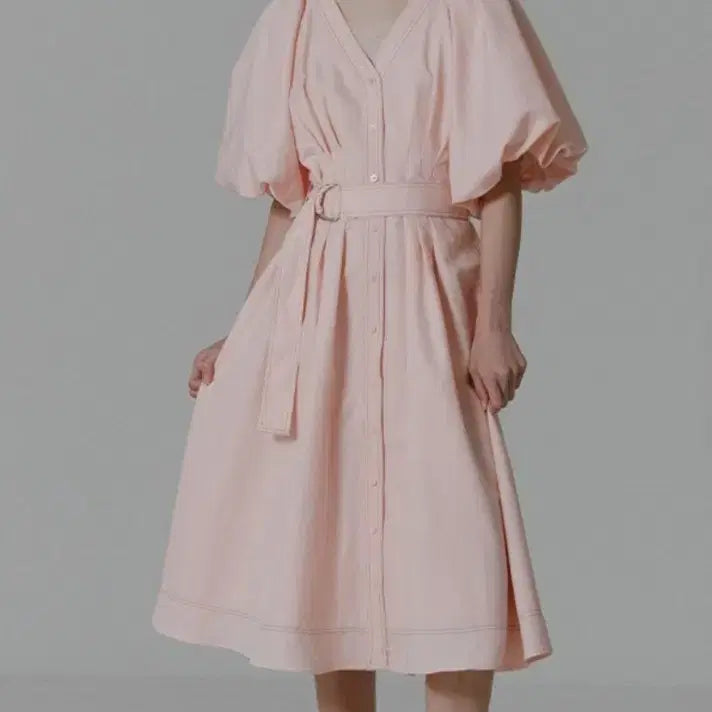 [SOLD OUT] 보카바카 버룬 슬리브 롱원피스