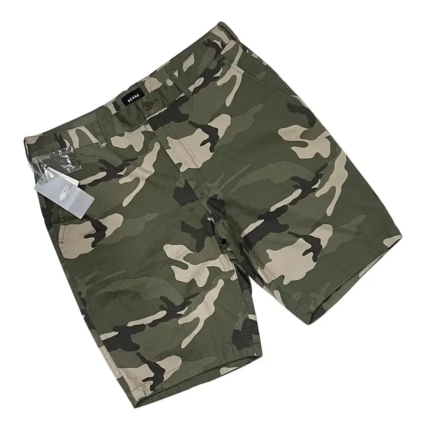 [BUNJANG] BEAMS Olive Camo Shorts XL / BEAMS 빔즈 데드스탁 올리브 카모 쇼츠 반바지 XL
