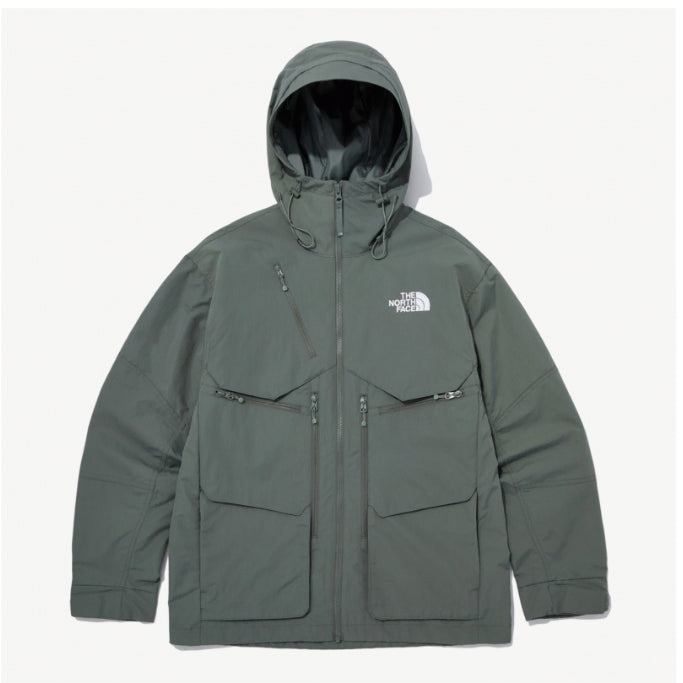 [BUNJANG] The North Face Gear Ridge Camping Jacket Flame-Retardant Material Khaki L/XL / 새) 노스페이스 기어 릿지 캠핑 자켓 난연소재 카키 L, XL
