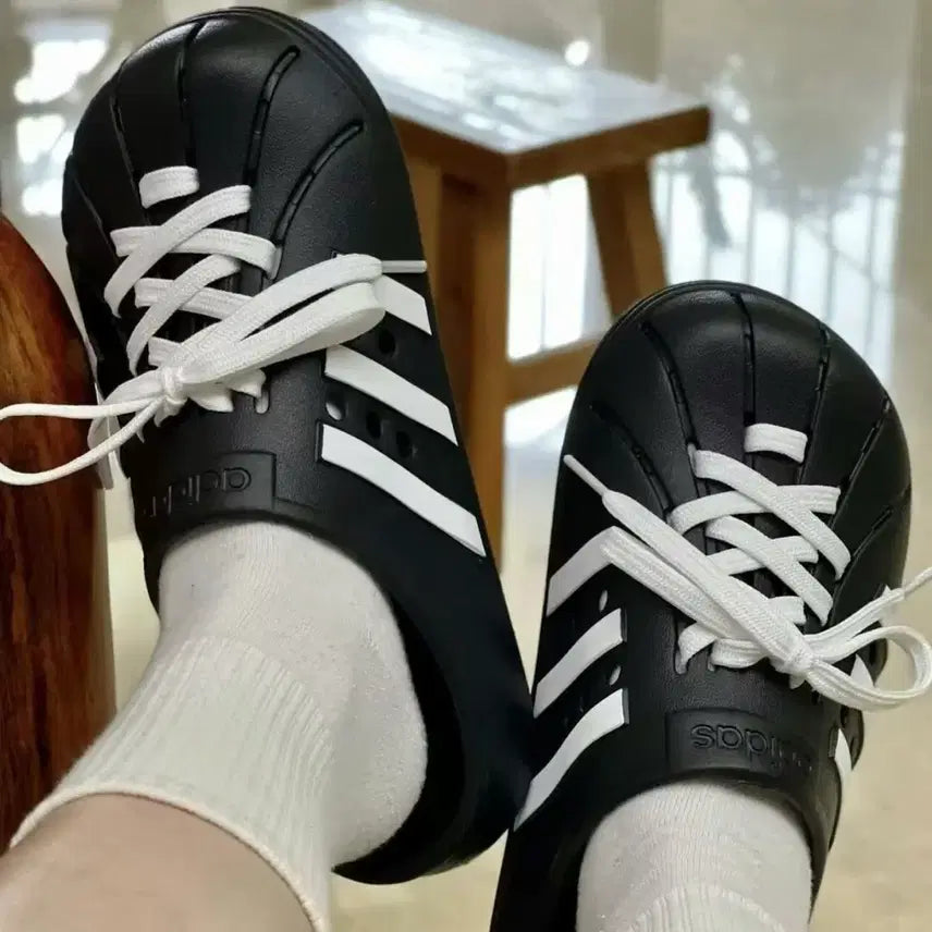 [SOLD OUT] 아디다스 클로그 검정255mm(새상품)박스x