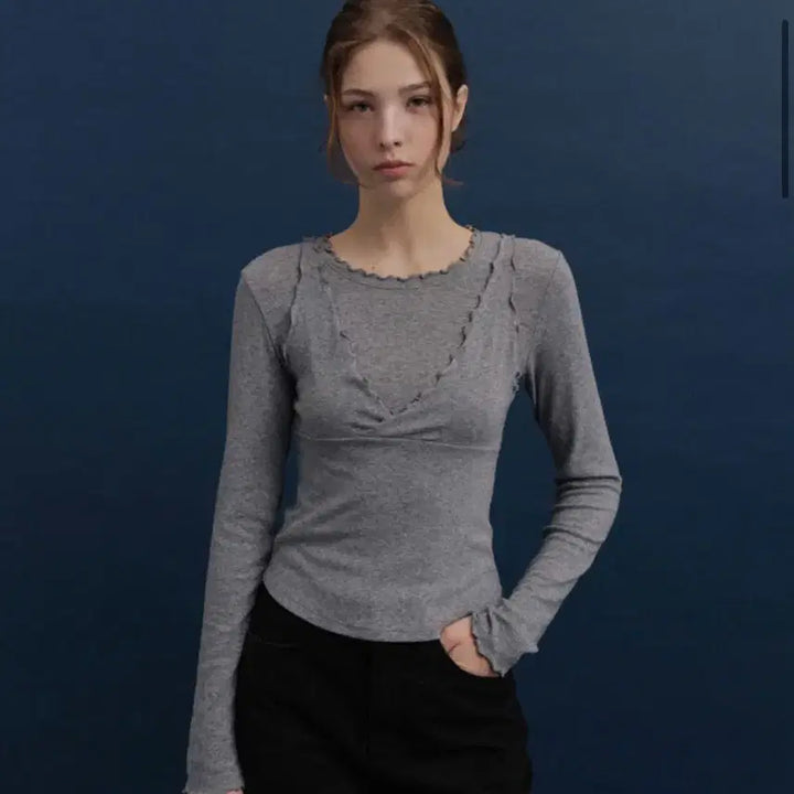 [BUNJANG] Fyeo Lany Bustier Layered Set / 포유어아이즈온리 Fyeo Lany Bustier layered setup
