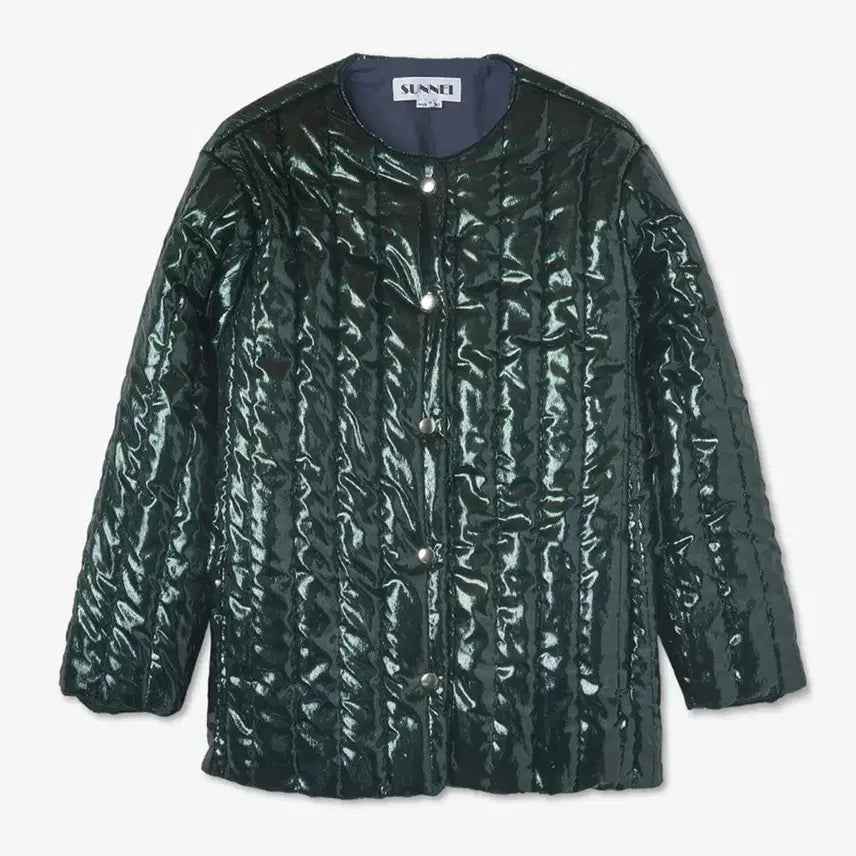 [BUNJANG] SUNNEI Quilted Jacket Green XS / 써네이 SUNNEI 퀼티드 재킷 자켓 그린 XS사이즈