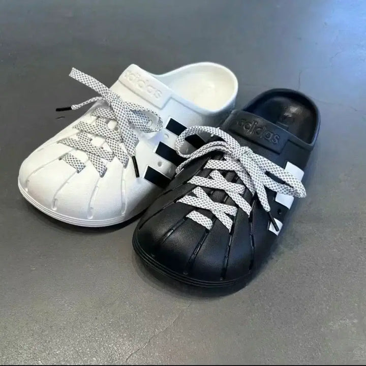 [BUNJANG] Adidas Clogs Black 275mm / 아디다스 클로그 검정275mm(새상품)박스x