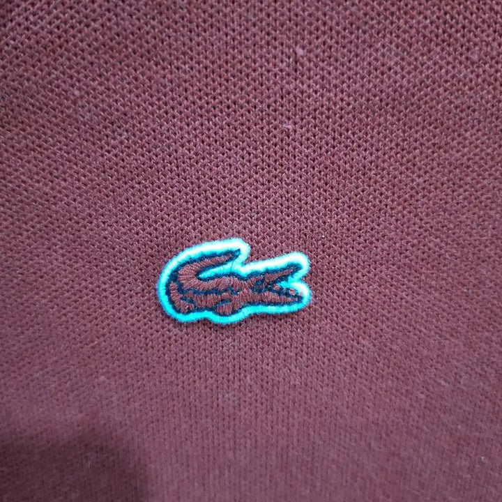 [BUNJANG] Lacoste Red Pique Pleated Short Sleeve Dress / 라코스테 반팔 피케 플리츠 원피스 레드