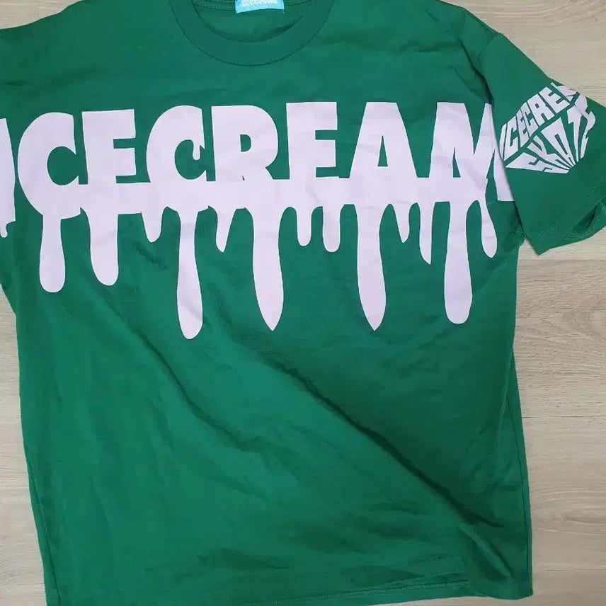[BUNJANG] BBC Ice Cream Green Short-Sleeved T-shirt / BBC아이스크림 그린 반팔 티셔츠