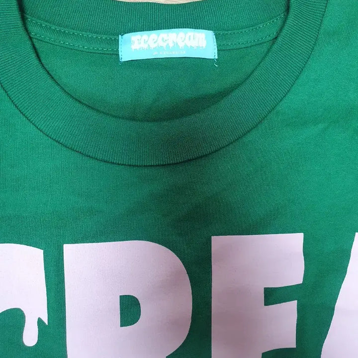 [BUNJANG] BBC Ice Cream Green Short-Sleeved T-shirt / BBC아이스크림 그린 반팔 티셔츠