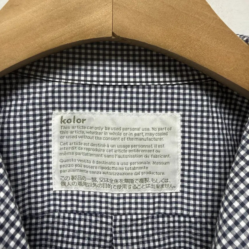 [BUNJANG] Color Seersucker Zip-Up Shirt - Size 3 / (132) (새상품) 컬러 씨어서커 집업