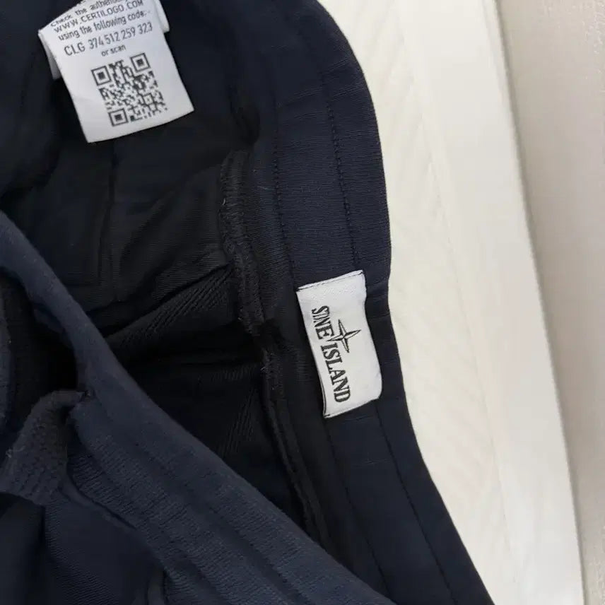 [BUNJANG] Stone Island Hooded Zip-Up Set Navy / 스톤아일랜드 후드집업 셋업 네이비