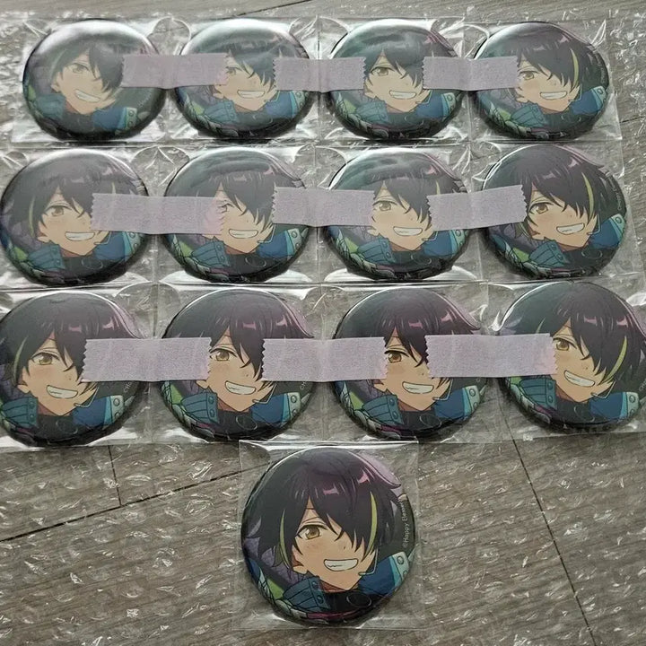 [BUNJANG] Ensemble Stars! January Ibecore Can Badge Shinobu Bundle Set / (일괄) 앙스타 1월 이베코레 캔뱃지 시노부