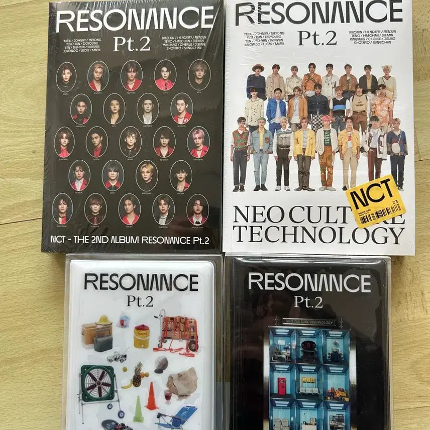 [BUNJANG] NCT 2020 RESONANCE Pt.2 Bundle Set (Sealed) / NCT 2020 RESONANCE Pt.2 미개봉 4종 풀세트 (포토북2