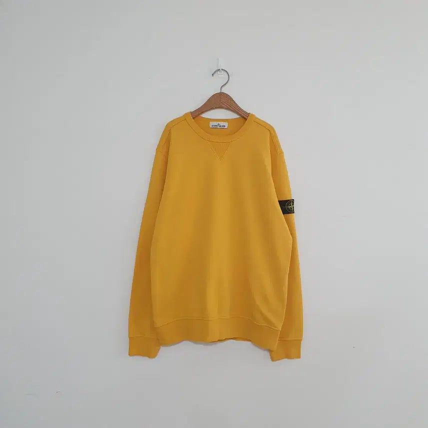 [BUNJANG] Stone Island Badge Sweatshirt T-Shirt / No.26032617 스톤아일랜드 와펜 맨투맨 티셔츠