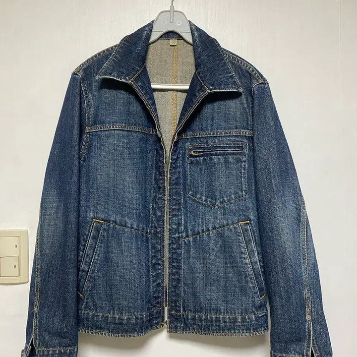 [BUNJANG] Uniqlo Vintage Denim Jacket / [UNIQLO] 올드 유니클로 집업 데님 자켓 M사이즈